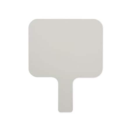 Flipside Dry Erase Paddle, 9.75 x 8, White, 12PK 10039